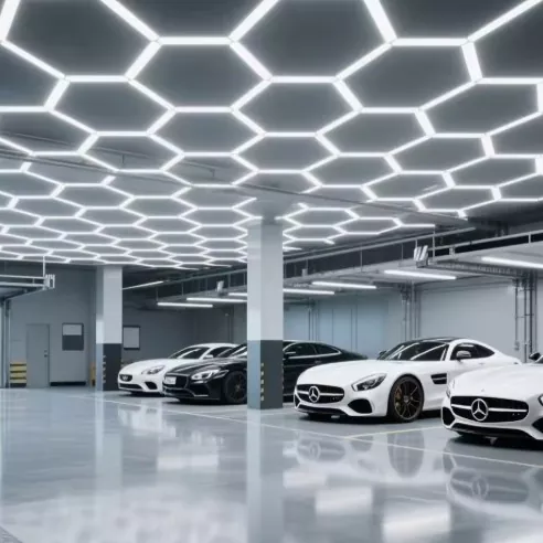 Ano ang Nagiging Matalinong Pagpipilian ang Hexagon Garage Lights?